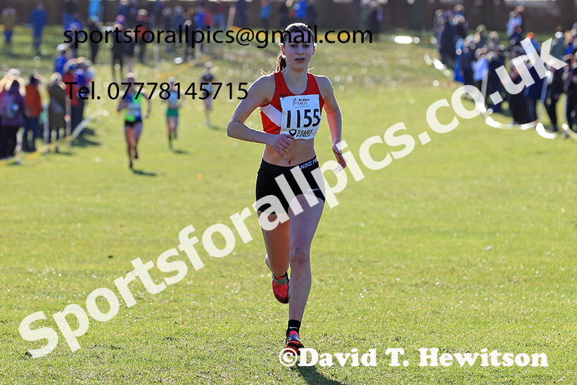 Junior Womens 2025 Northern Cross Country Champs, Tatton Park, Knutsford, Cheshire. Photo: David T. Hewitson/Sports for All Pics